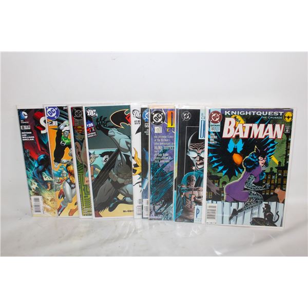 LOT OF 11 DC SUPERMAN AND BATMAN COMICS