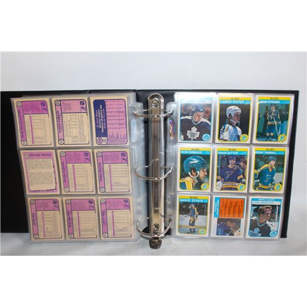 1982 OPC HOCKEY CARD SET