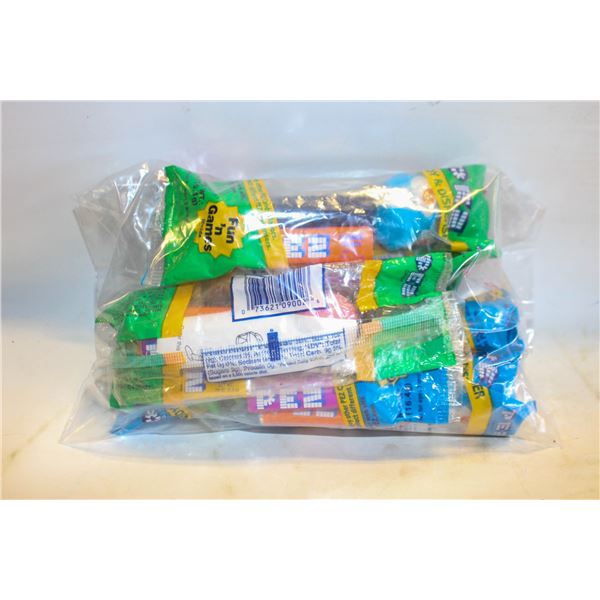 LOT OF 8 PEZ DISPENSERS