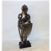 Image 1 : METAL MEDIEVAL KNIGHT STATUE
