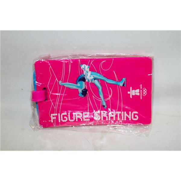NEW PINK OLYMPIC LUGGAGE TAG