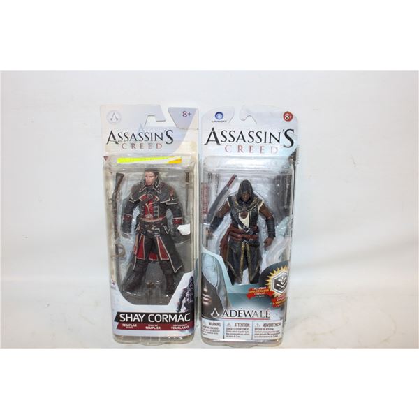 LOT OF 2 ASSASIN'S CREED ACTION FIGURES