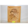 Image 1 : HAND-BURNED WOOD PYROGRAPHY ARTWORK