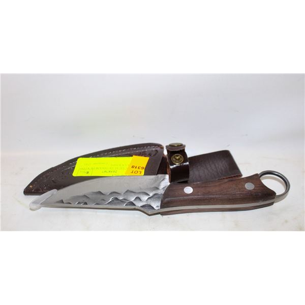 NEW TACTICAL OUTDOOR HUNTING DAMASCUS KNIFE