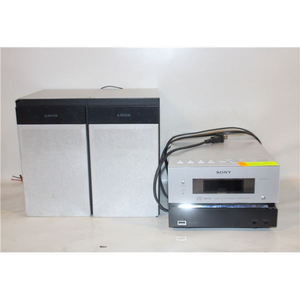SONY BOOK SHELF SPEAKER SYSTEM - WORKS