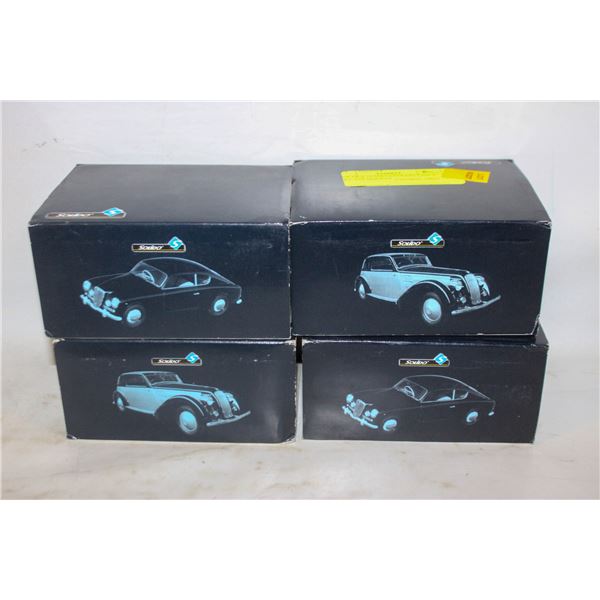 LOT OF 4 - LANCIA COLLECTABLE DIECAST MODELS