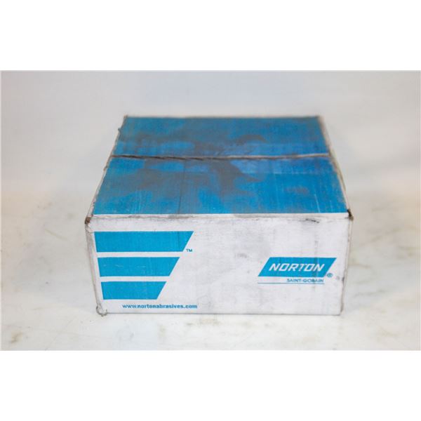 BOX OF NORTON VORTEX UNIFIED ABRASSIVR WHEELS