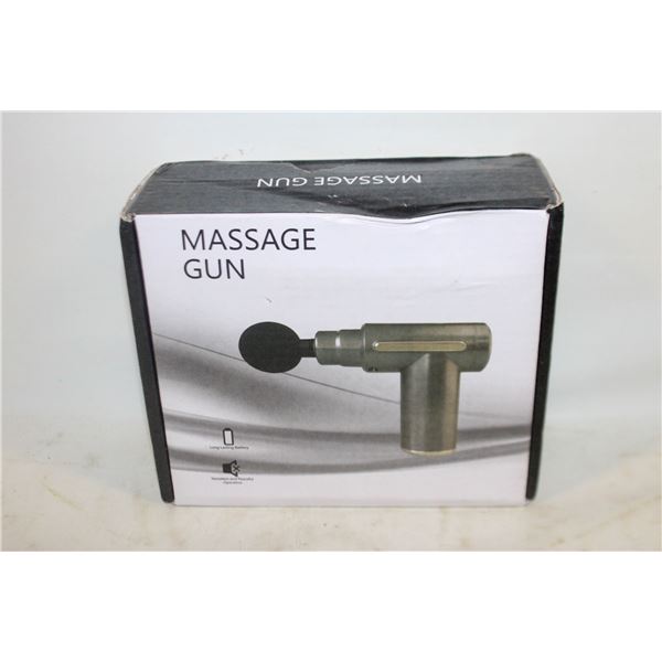 NEW 6PCS PORTABLE MASSAGE GUN SET WITH LED TOUCH