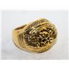 Image 1 : NEW GOLDEN SKULL RING SZ911