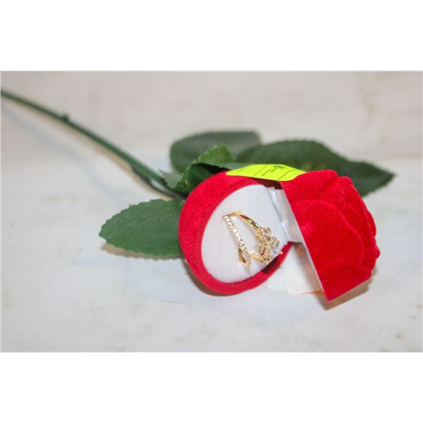 NEW 2PCS/SET RING SET SZ7