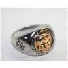 Image 1 : HARLEY DAVIDSON STYLE BIKER RING SZ11