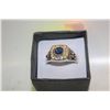 Image 1 : NEW MENS SAPPHIRE STYLE RING SIZE 10