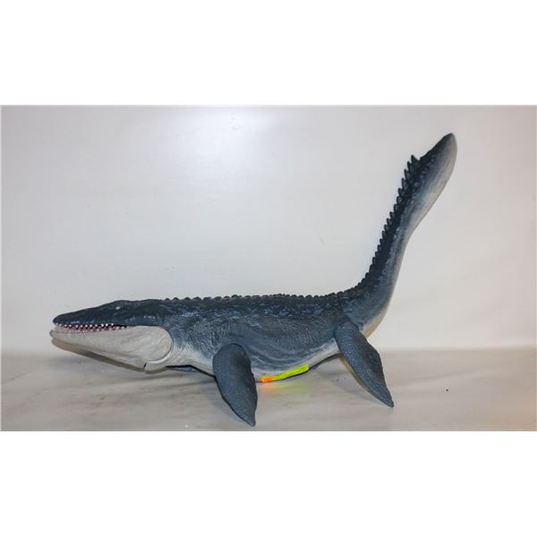 TOY - LARGE JURASSIC PARK MOSASAURUS WITH