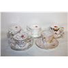 Image 1 : LOT OF 5 VINTAGE COLLECTOR CUPS AND SAUCERS