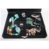 Image 1 : ESTATE JEWELRY BOX FULL OF JEWELRY