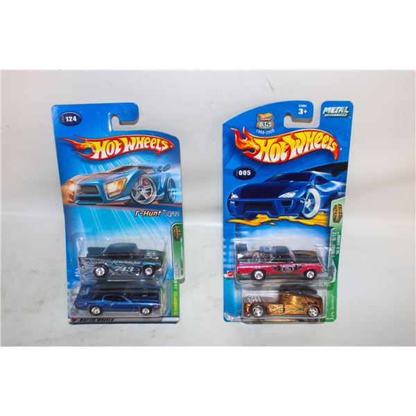 LOT OF 4 SUPER TREASURE HUNT HOT WHEELS