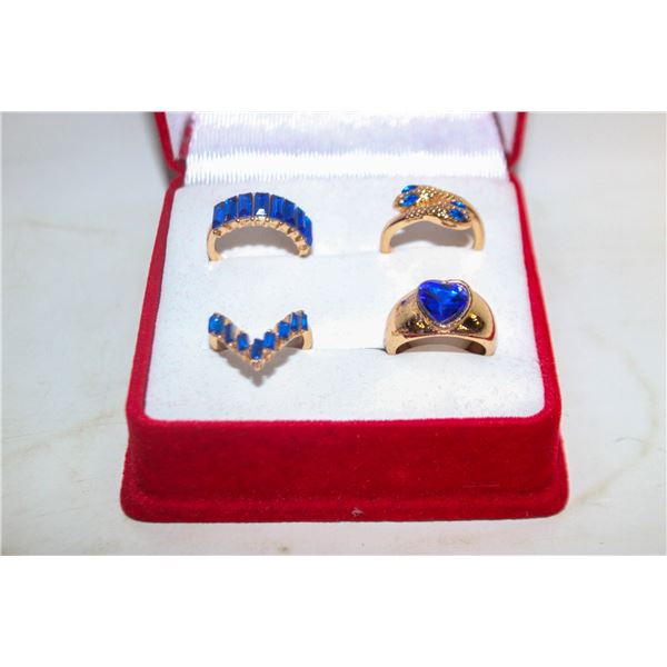 NEW 4PCS/SET RING SET SZ9