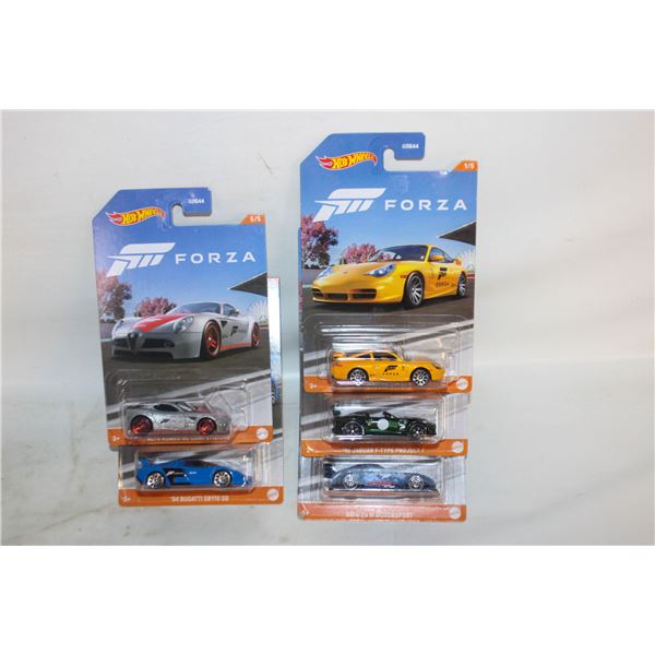LOT OF HOT WHEELS - FORZA SET OF 5