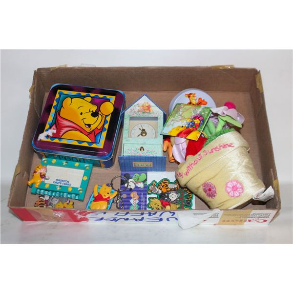 LOT OF VINTAGE WINNIE THE POOH COLLECTIBLES
