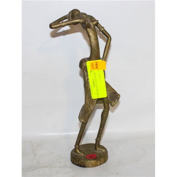 SIGNED BRONZE SCULPTURE