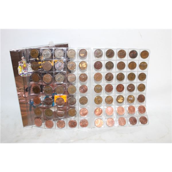 VARIOUS YEARS CANADIAN PENNY BOOK