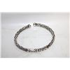 Image 1 : SILVER TONED UNISEX BANGLE BRACELET