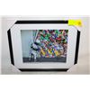 Image 1 : FRAMED BANKSY PHOTO 'LITTLE BOY PULLS