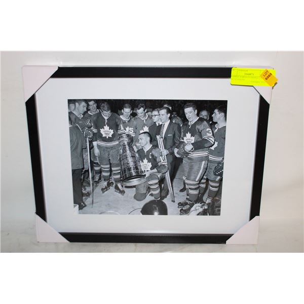FRAMED TORONTO MAPLE LEAFS 1967 STANLEY
