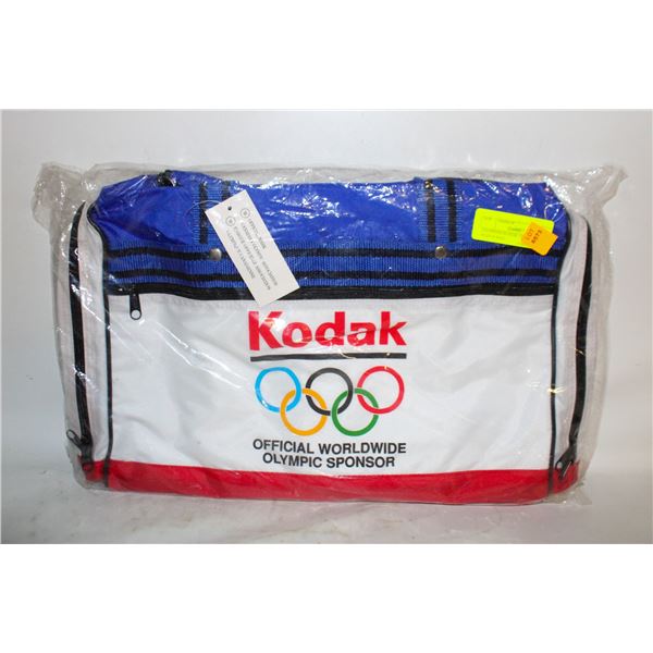 UNOPENED KODAK 1988 OLYMPICS DUFFLE BAG