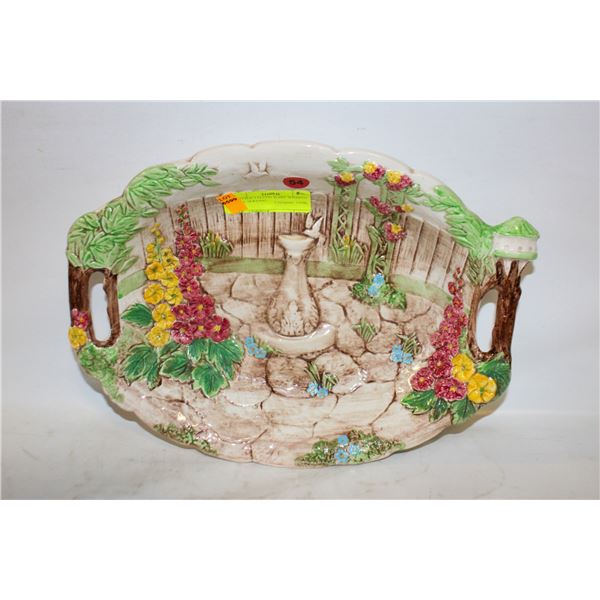 VINTAGE FALCON WARE WISHING WELL SERVING