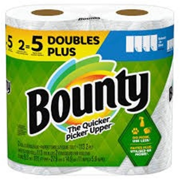 2CT BOUNTY SELECT-A-SIZE PAPER TOWELS