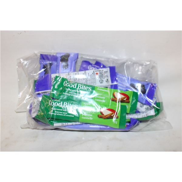 REPACKED 19 X 28G SUNRYPE GOOD BITES BARS