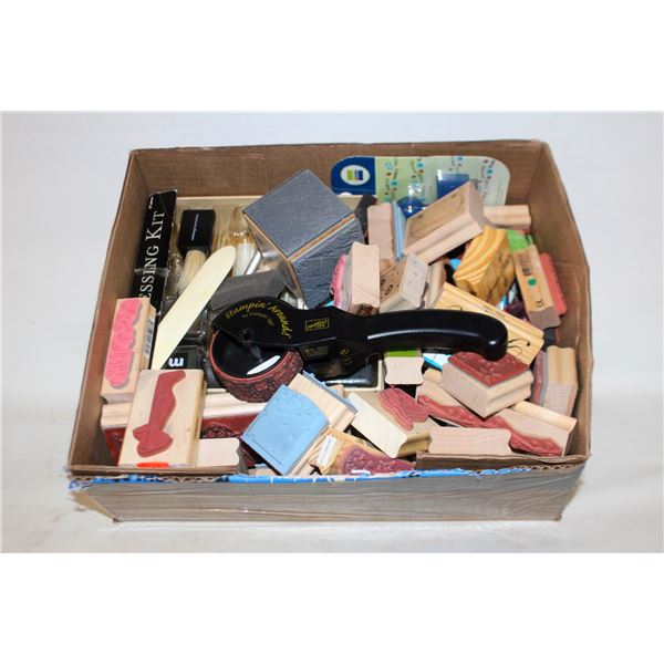 OVER 40 STAMPS & DISTRESSING KILT