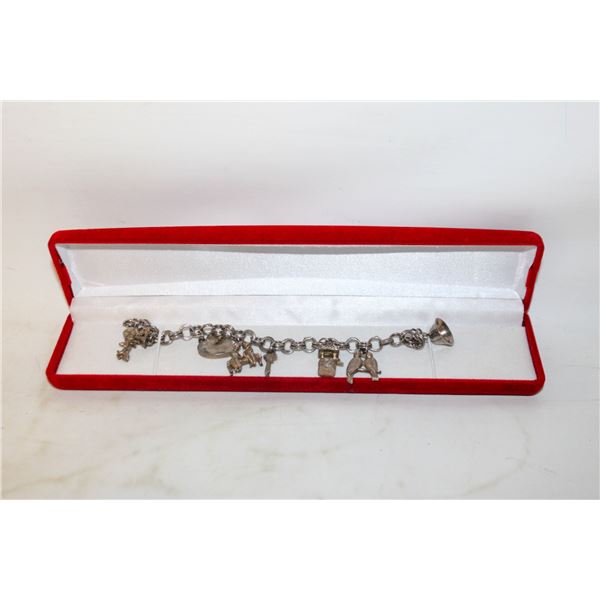 ESTATE CHARM BRACELET IN BOX-ESTATE