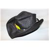 Image 1 : VINTAGE LARGE BLACK LEATHER COWBOY HAT-ESTATE