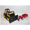 Image 1 : TONKA BULLDOZER & INTERNATIONAL DIECAST