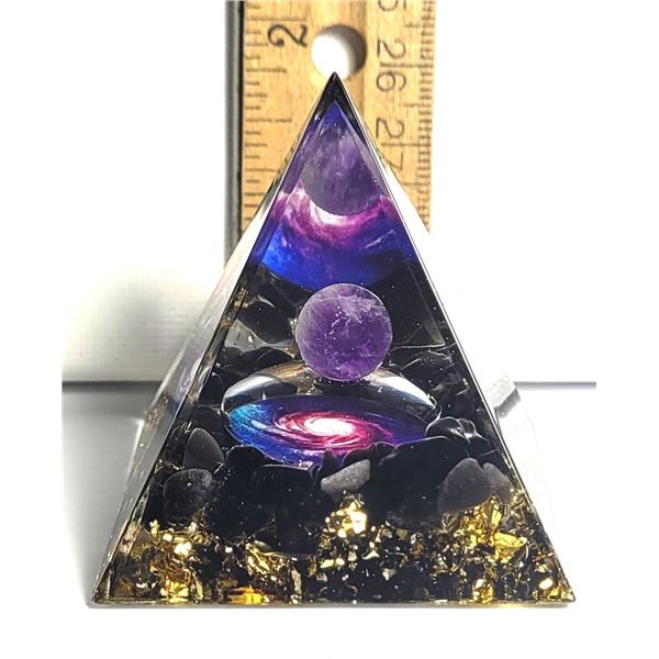 11)  NEW, IN ORIGINAL BOX, HEALING PYRAMID.