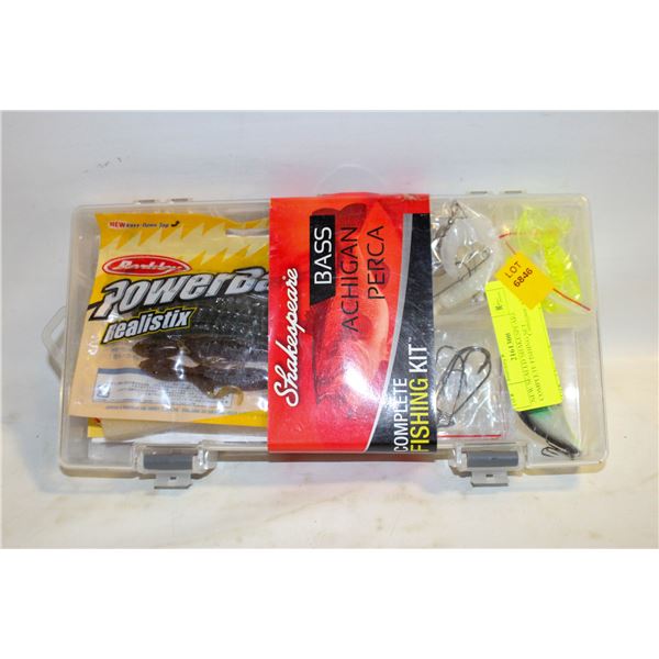 NEW SEALED SHAKESPEARE COMPLETE FISHING SET
