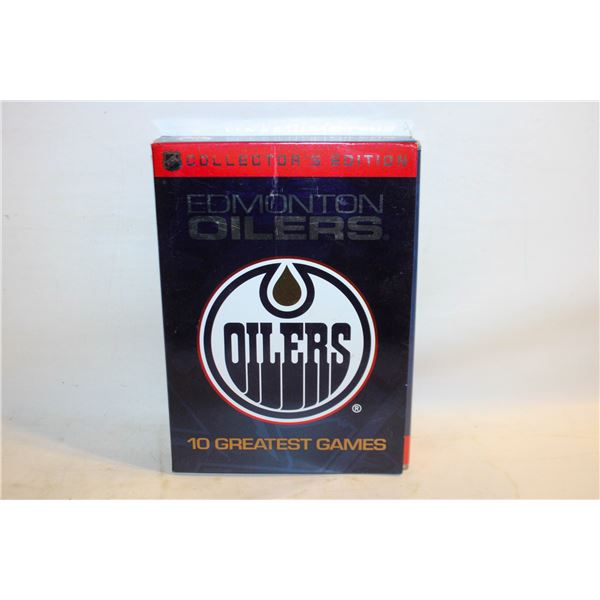 EDMONTON OILERS 10 GREATEST GAMES DVD COLLECTION