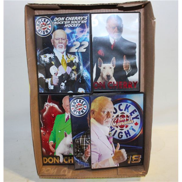 BOX WITH DON CHERRY DVDS