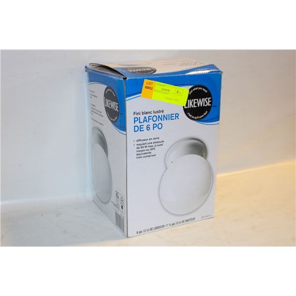 6” FLUSH BALL LIGHT