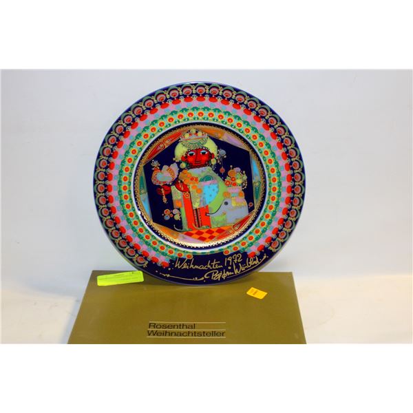 DECORATIVE GERMAN PLATE