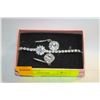 Image 1 : NEW RHINESTONE FILLED SLIP BRACELET