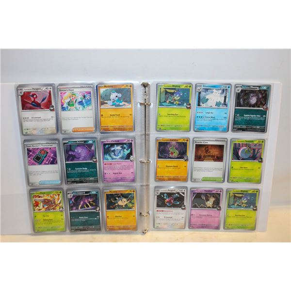 BINDER POKEMON COLLECTOR CARDS