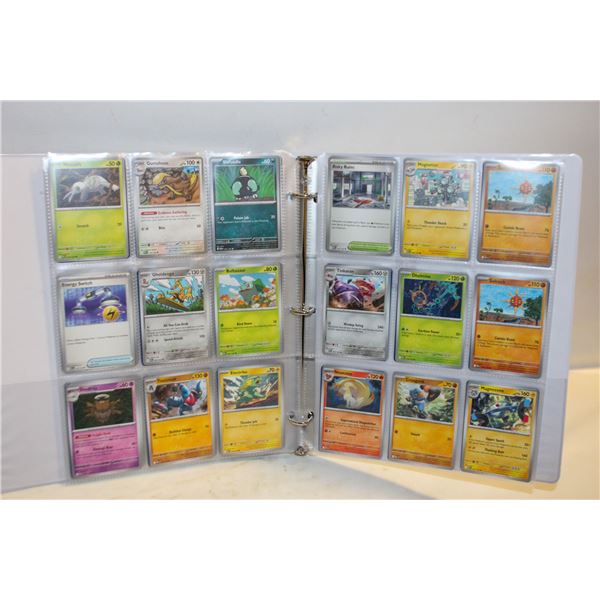 BINDER POKEMON COLLECTOR CARDS
