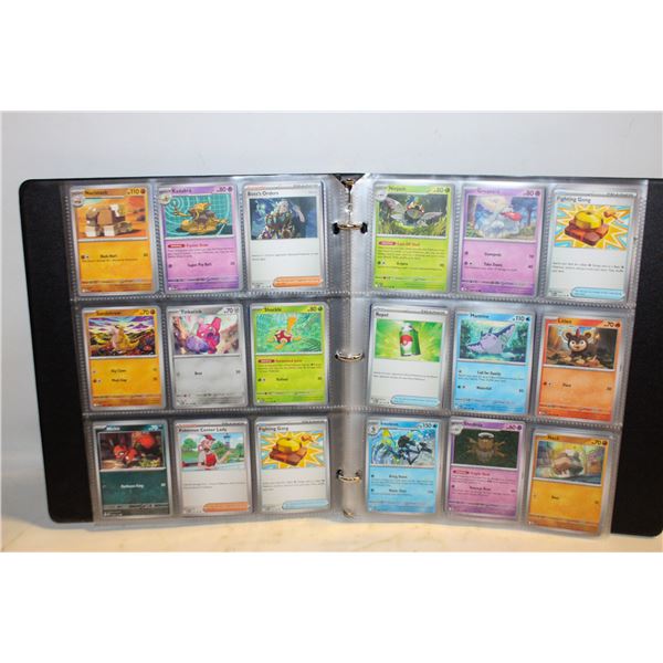 BINDER POKEMON COLLECTOR CARDS