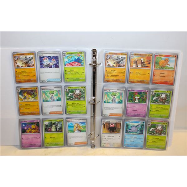 BINDER POKEMON COLLECTOR CARDS