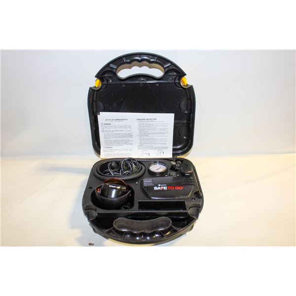 12V PORTABLE COMPRESSOR/TIRE INFLATOR