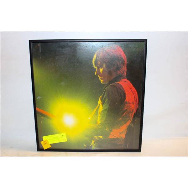 FRAMED BILLY THORPE 21ST CENTURY MAN PHOTO