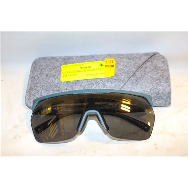 KITS PACE SHIELD SUNGLASSES WITH CASE
